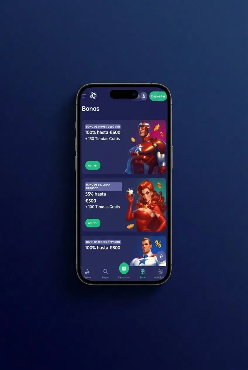 Guía paso a paso para reclamar bonos en Bruno Casino España con registro, depósito y código promocional